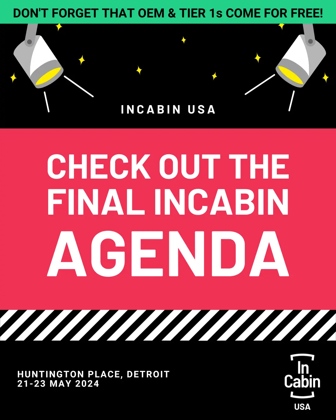 Final agenda InCabin