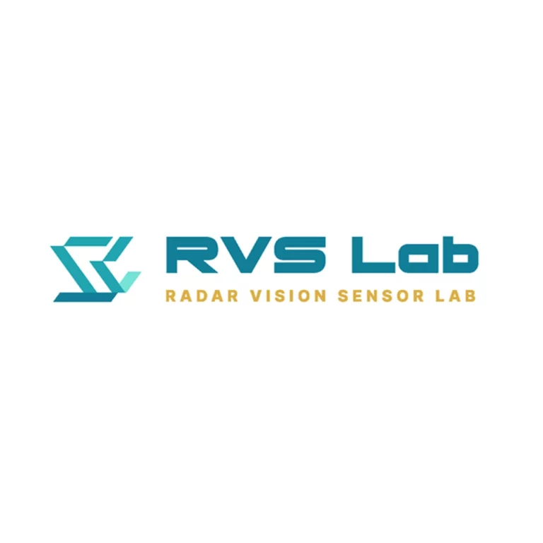 Logo of RVS Lab with stylized initials and the tagline 'Radar Vision Sensor Lab'