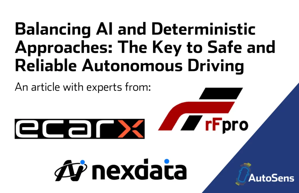 Balancing AI and Deterministic Approaches: The Key to Safe and Reliable Autonomous Driving