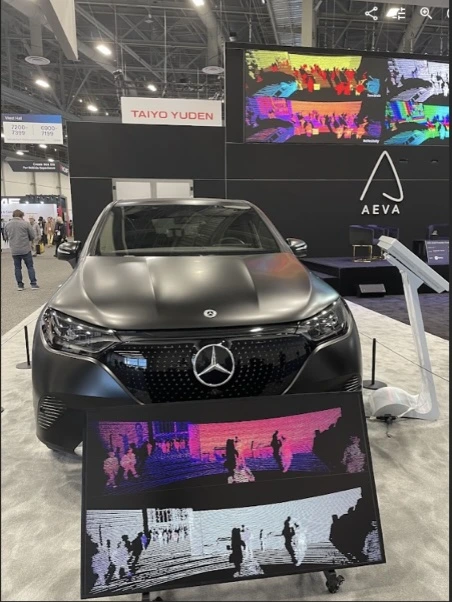 AEVA Booth and Visualizer