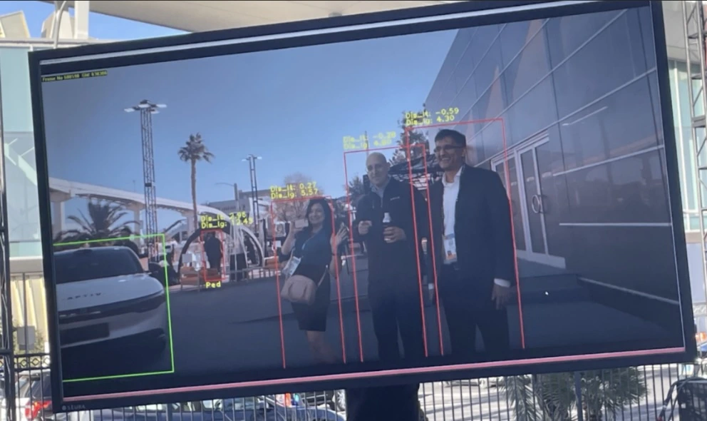 Sara Benjamin and Javed excited about AutoSens in Detroit this year