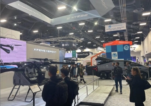 XPENG’s “Land Aircraft Carrier” personal mobility drone with van called AEROHT