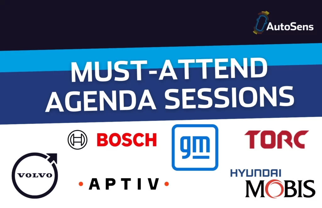 Must-Attend Agenda Sessions of AutoSens USA 2025