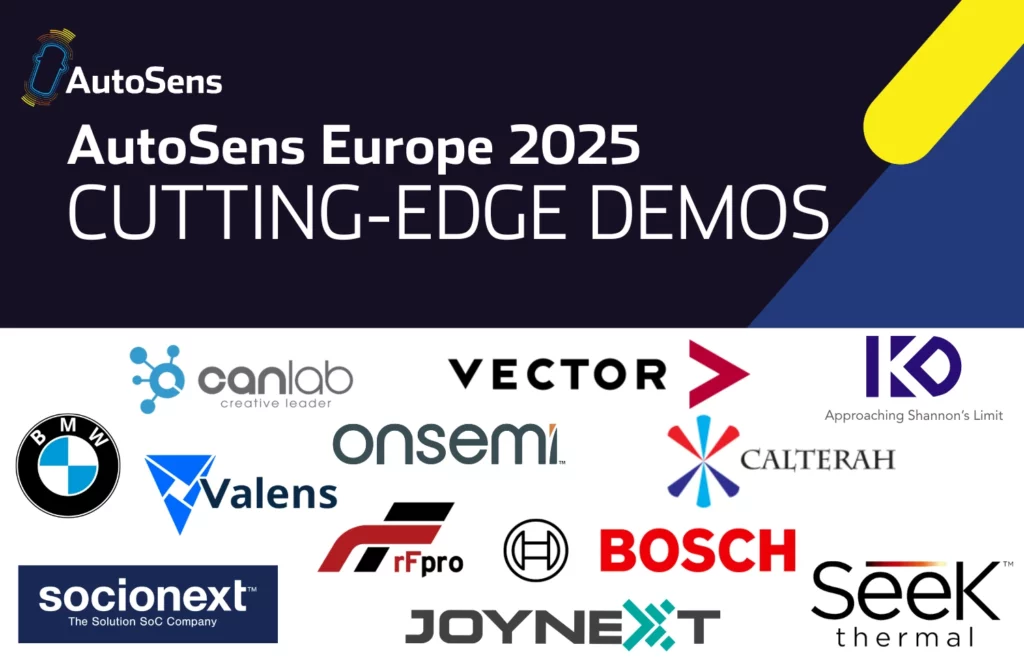 Cutting edge demos at AutoSens Europe 2025