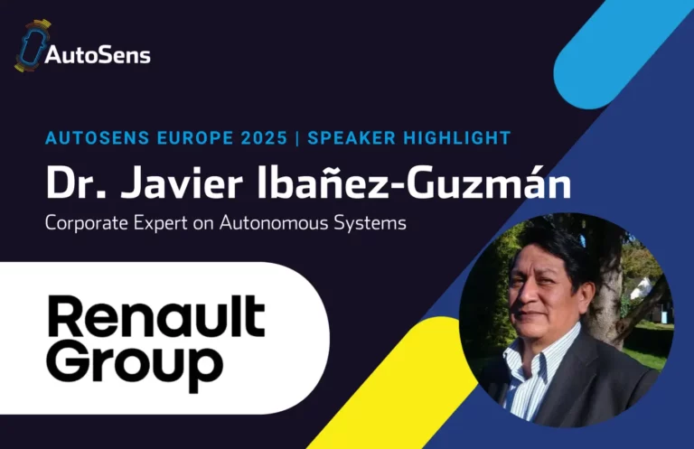 Speaker Highlight | Dr. Javier Ibañez-Guzman | Renault