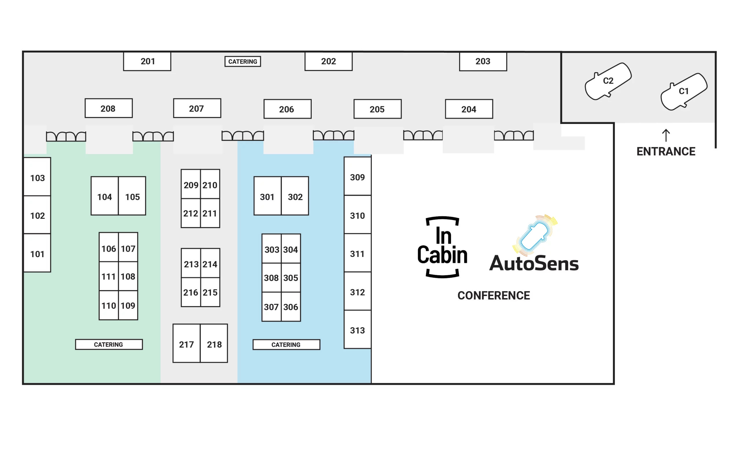 AutoSens China Floorplan