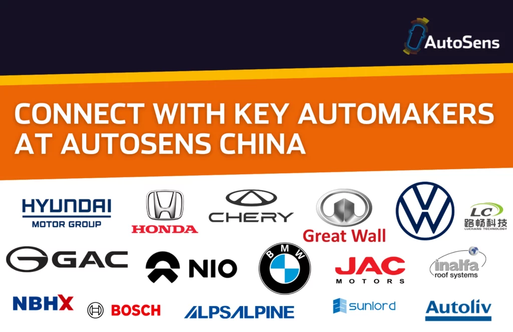 AutoSens China 2025 OEMs and Tier 1s