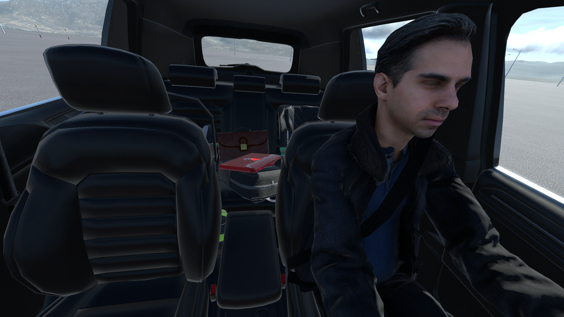 rFpro AV elevate IN CABIN enables the testing of driver monitoring system